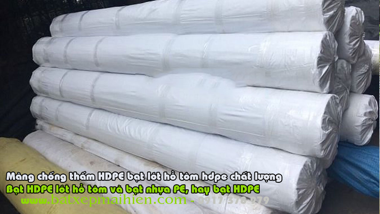 Bạt Lót Hồ Tưới Nước Bình Phước, Bạt Nhựa HDPE Lót Bờ Ao Bình Phước